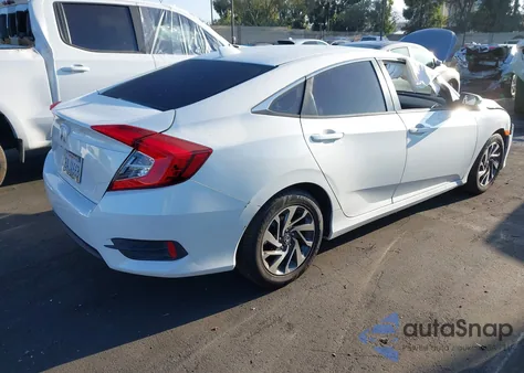 2017 Honda Civic Ex z USA, uszkodzony, nr VIN 2HGFC2F77HH576310